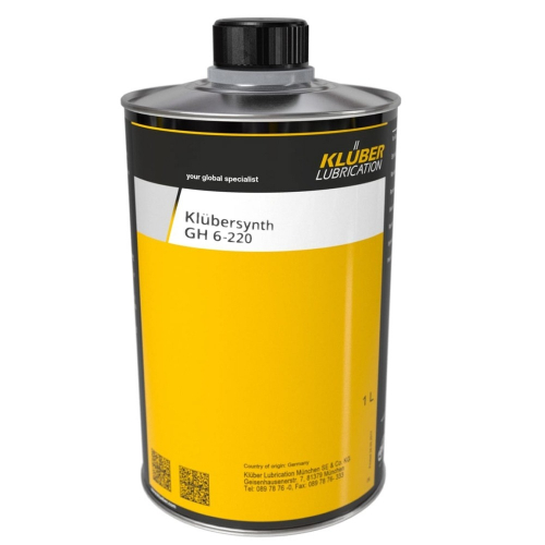 KLUBER Klubersynth GH 6-220, 1 л - Масло редукторное для зубчатых передач