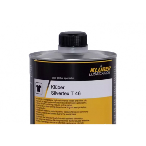 KLUBER Silvertex T 46, 1 л - Высокоэффективное масло для игл и платин
