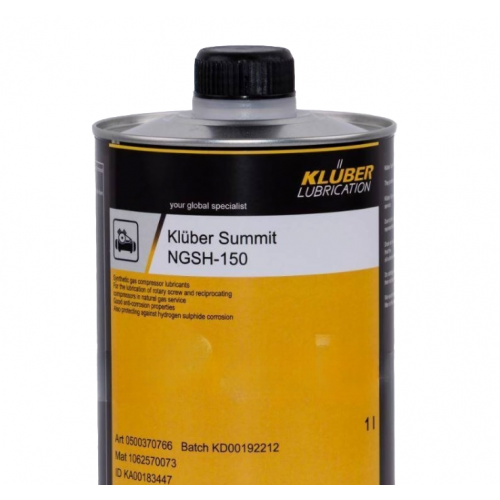 KLUBER Summit NGSH 150, 1 л - Масло для винтовых и поршневых компрессоров